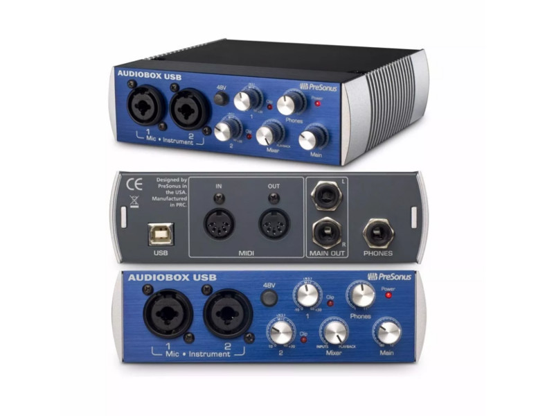 Presonus audiobox usb 96 обзор