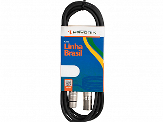 CABO HAYONIK LINHA BRASIL XLR/ XLR 10MT