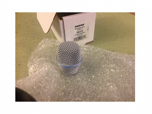 GLOBO MICROFONE SHURE RK312 BETA 87A