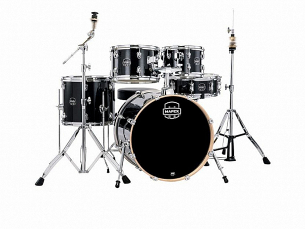 BATERIA MAPEX VENUS VE5045FT VH 20/14/12/10/14 BLACK GALAXY SPARKLE