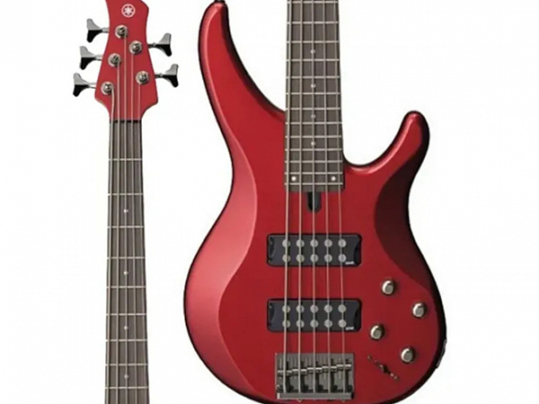 BAIXO YAMAHA 5C TRBX 305 CAR CANDY APPLE RED ATIVO