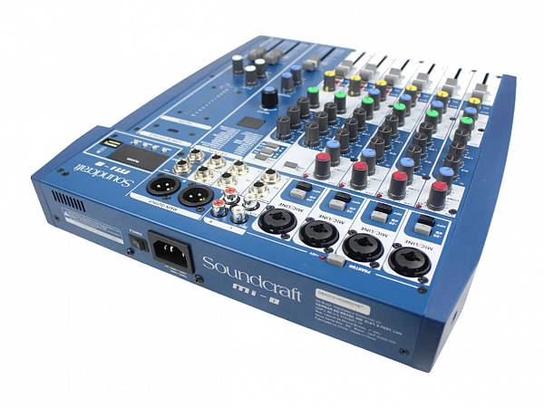 MESA SOUNDCRAFT 8 CANAIS MI-8