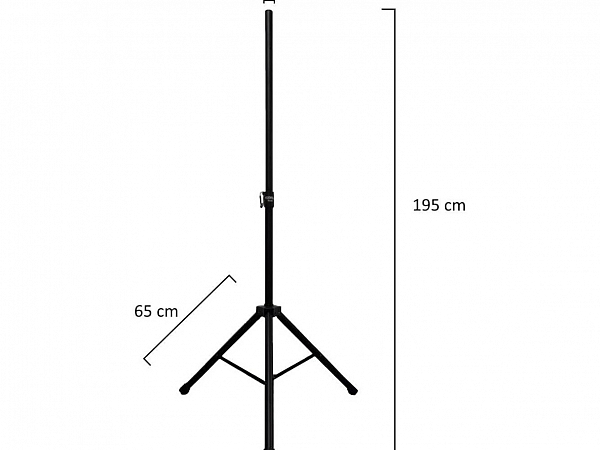 SUPORTE CAIXA TRIPE KONECT TC 203 FERRO