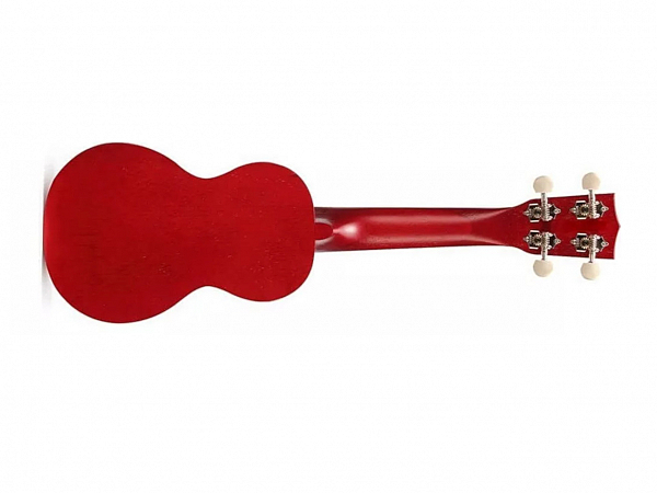 UKULELE MAHALO SOPRANO MK1TRD RED TRANSP