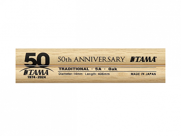 BAQUETA TAMA 5A OAK TAMA 50TH ANIVERSARY 5A-50TH