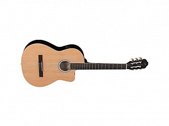 VIOLAO VOGGA NYLON ELETRICO VCE312 NATURAL