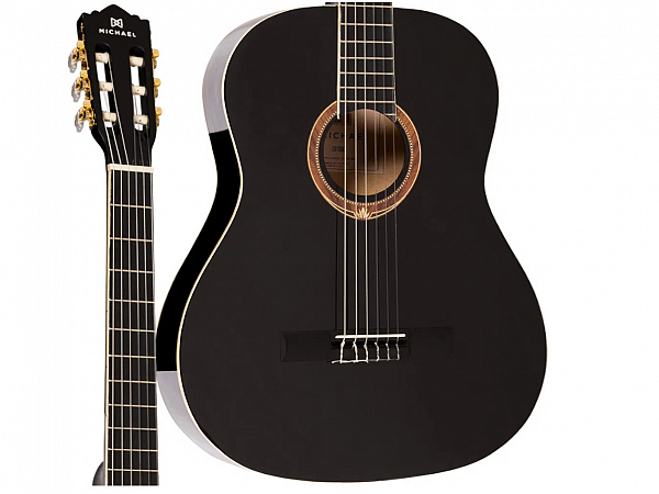 VIOLAO MICHAEL NYLON VM 15 BK PRETO