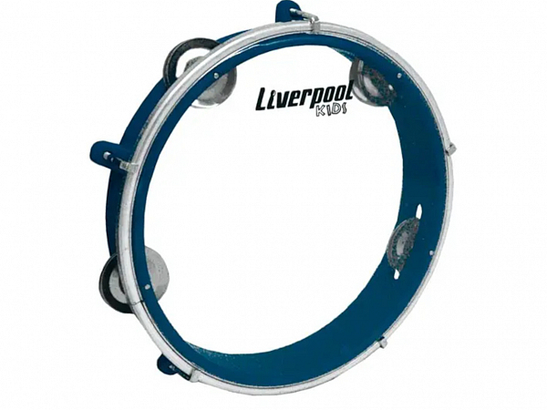 PANDEIRO LIVERPOOL 8 INFANTIL ABS AZUL