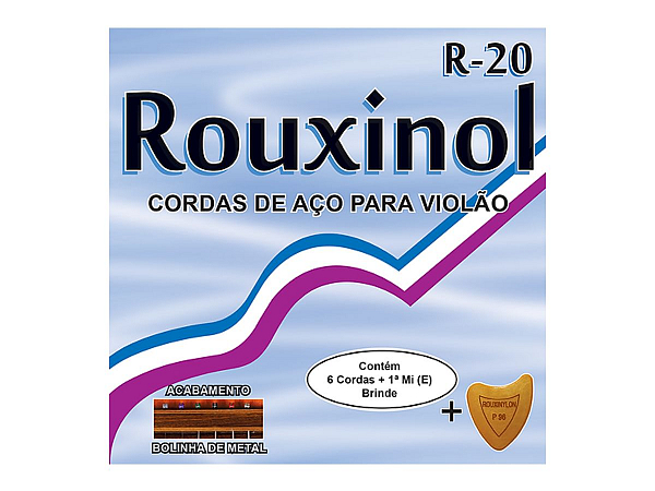 ENC ROUXINOL VIOLAO AÇO 011 R20 C/BOLINHA