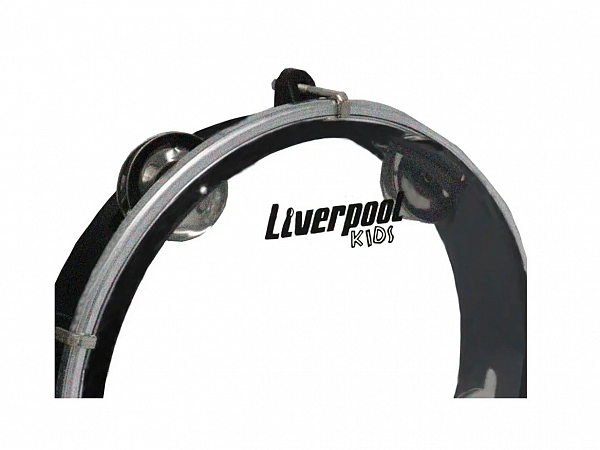 PANDEIRO LIVERPOOL 8 ABS INFANTIL PRETO