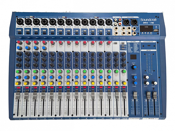 MESA SOUNDCRAFT 16 CANAIS MI-16