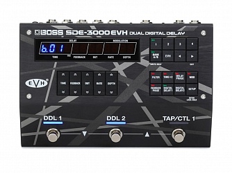 PEDAL BOSS DELAY SDE-3000EVH - DUAL DIGITAL DELAY