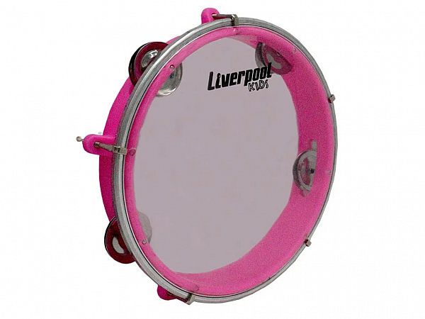 PANDEIRO LIVERPOOL 8 INFANTIL ABS ROSA