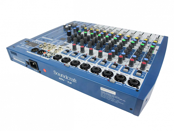 MESA SOUNDCRAFT 12 CANAIS MI-12