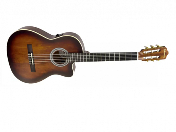 VIOLAO WALDMAN NYLON CLCEX 1010 AMB AMBAR BURST