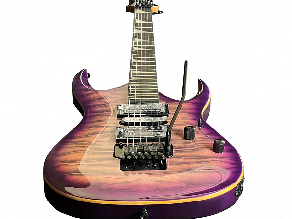 GUITARRA WALDMAN FLOYD ROSE WIGR 270QX PPB