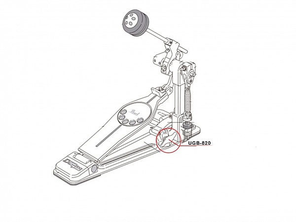 BORBOLETA DE AJUSTE PEARL UGB 820C