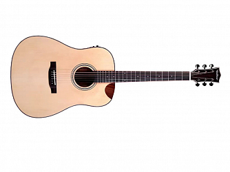 VIOLAO REDBURN RB100 AÇO ELETRICO FOLK NATURAL