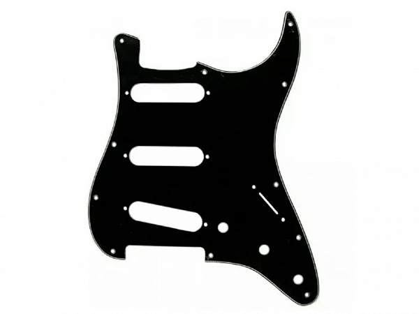 ESCUDO GUITARRA STRATO STRINBERG PKG BK