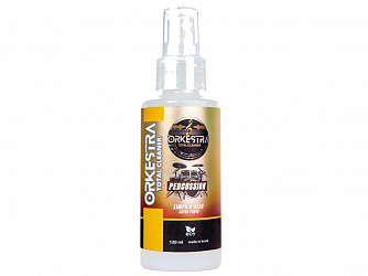 LIMPADOR ORKESTRA PERCUSSÃO TOTAL CLEANER 120ML - LIMPA SECO