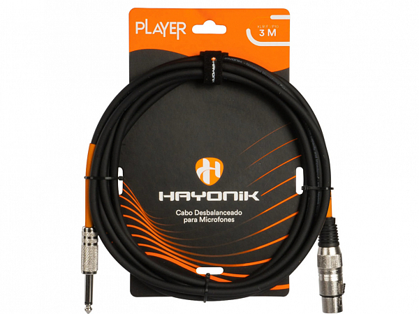 CABO HAYONIK PLAYER XLR FEMEA/P10 3MT