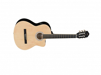 VIOLAO VOGGA NYLON ELETRICO VCE310 NATURAL