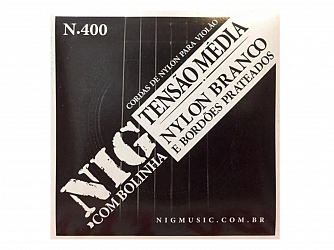 ENC VIOLAO NY NIG N 400 C/ BOLINHA T.MEDIA