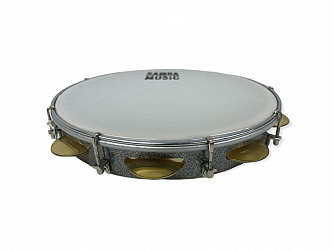 PANDEIRO PHX PD 12LE TNT SAMBA MUSIC 12 TITANIUM PRATA