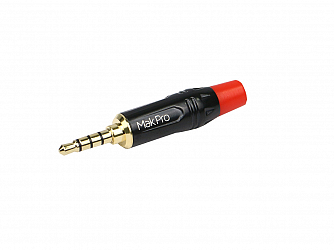 CONECTOR/PLUG MAKPRO P3 STEREO CAPA BK