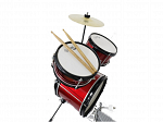 BATERIA SPRING INFANTIL KIDS SPK15 - VERMELHO