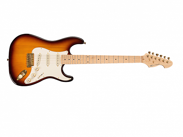 GUITARRA MICHAEL STRATO ROYALE GMS 425 CMB CARAMEL SUNBURST