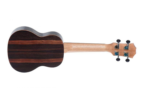 UKULELE SEIZI BORA-BORA PLUS SOPRANO ACUSTICO - EBONY C/BAG