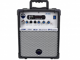 CAIXA MULTIUSO TURBOX TB 100 BK BT/USB/SD/FM 40W