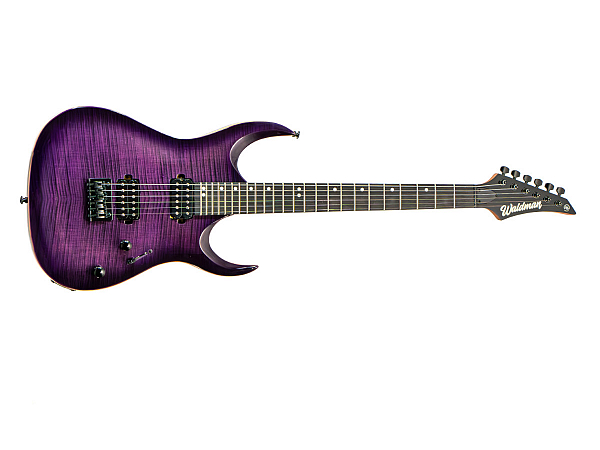 GUITARRA WALDMAN SUPER STRATO EXTRAVAGANZA WGA 220F PP PURPLE