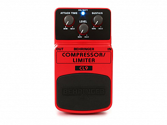 PEDAL BEHRINGER GUITARRA CL 9 COMPRESSOR